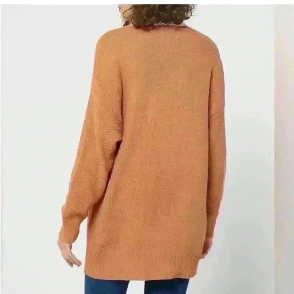 Aerie Oversized Varsity Cardigan Sweater 06 Embroidery Size Small - Picture 4 of 9